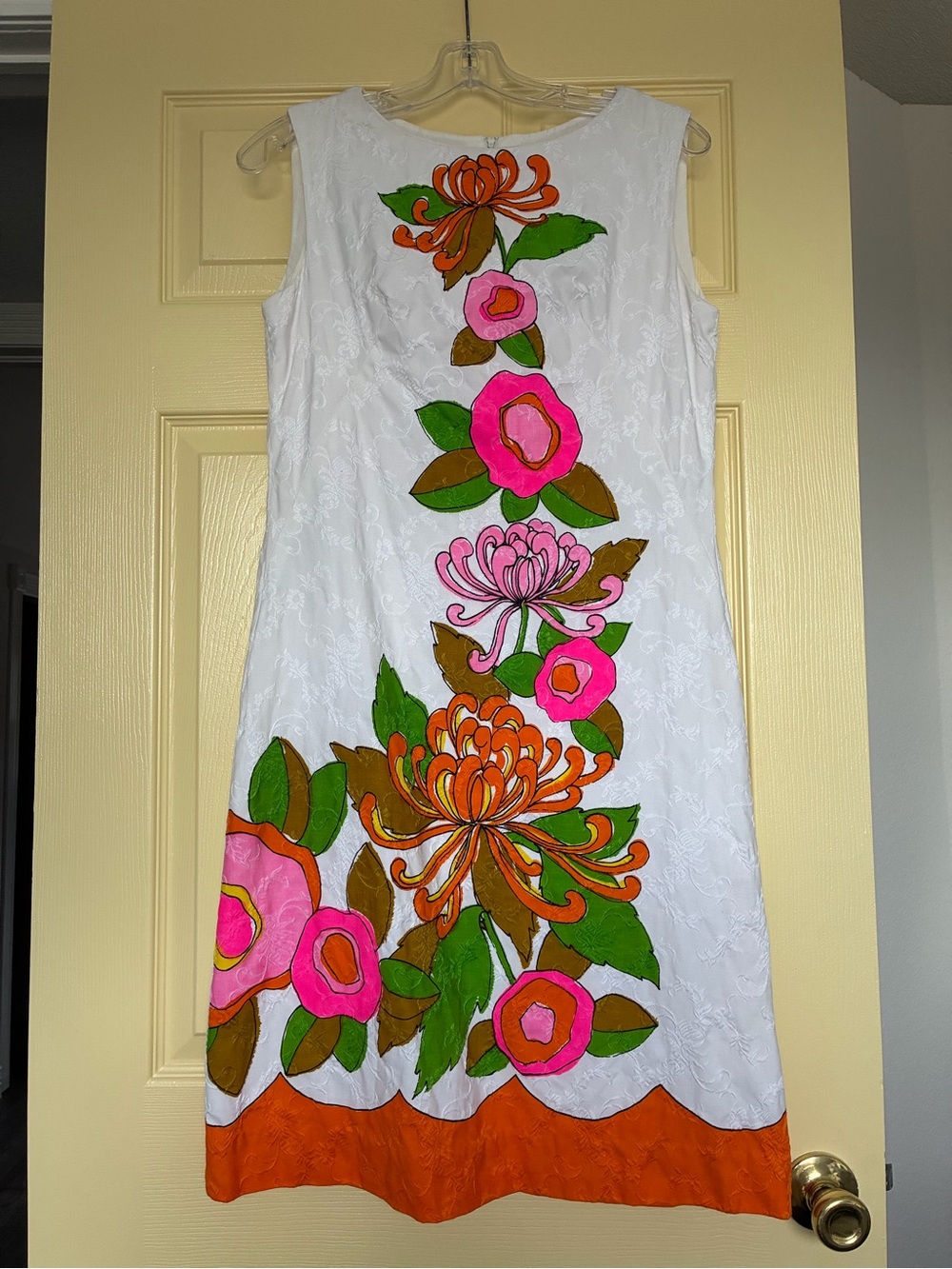 Vintage 1960s Alex Colman sheath dress